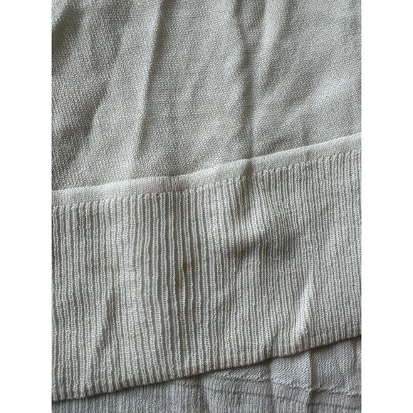 NWT Wilfred Librement Sweater White Asymmetrical Hem Size Medium - Picture 10 of 11